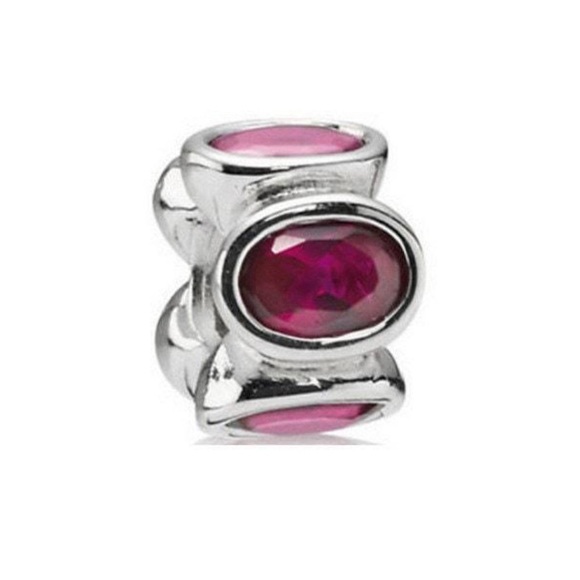 Pandora Red Oval Lights Charm - Picture 1 of 3